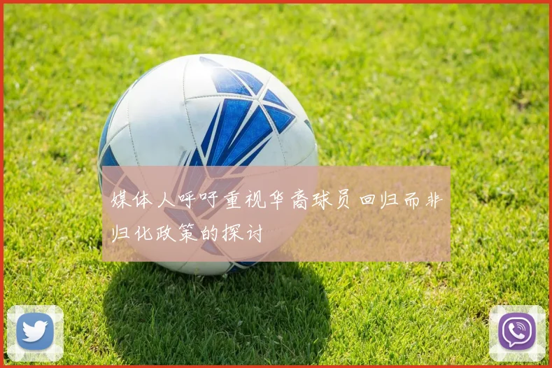 媒体人呼吁重视华裔球员回归而非归化政策的探讨